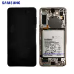 Bloc Complet Assemblé Samsung Galaxy S21 Plus 5G G996 GH82-24555B/GH82-24744B Phantom Violet