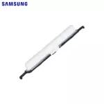 Bouton Volume Samsung Galaxy A12 A125/Galaxy A12 A127 GH98-46273B Blanc