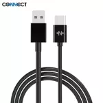 Câble Data Type-C CONNECT 1M Noir
