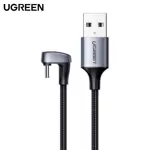Câble Data USB vers Type-C Ugreen US311 70313 180° 18W (1m) Noir