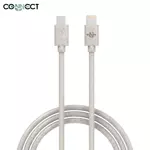 Câble Data Type-C vers Lightning CONNECT MC-CLB10 Eco-Friendly 3A (1m) Beige