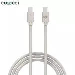 Câble Data Type-C vers Type-C CONNECT MC-CCB10 Eco-Friendly 3A (1m) Beige