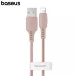 Câble Data USB vers Lightning Baseus CALDC-04 Colourful 2.4A (1.2m) Rose