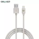 Câble Data USB vers Lightning CONNECT MC-CLB9 Eco-Friendly 2.4A (1m) Beige