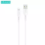 Câble Data USB vers Lightning Usams SJ500USB02 US-SJ500 U68 2A (1m) Blanc