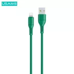 Câble Data USB vers Lightning Usams SJ500USB04 US-SJ500 U68 2A (1m) Vert