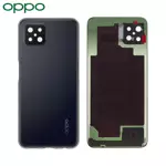 Cache Arrière Premium OPPO Reno 4 Z 5G Encre Noire