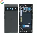 Cache Arrière Original Pulled Google Pixel 6 Pro (Grade C) Noir Carbone