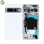 Cache Arrière Original Pulled Google Pixel 7 Pro (Grade B) Neige
