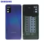 Cache Arrière Original Samsung Galaxy A41 A415 GH82-22585D Bleu Prism