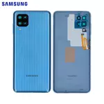 Cache Arrière Original Samsung Galaxy M12 M127 GH82-25046C Bleu