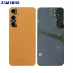 Cache Arrière Original Samsung Galaxy S24 Plus 5G S926 GH82-33275G Orange