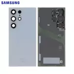 Cache Arrière Original Samsung Galaxy S24 Ultra 5G S928 GH82-33349F Bleu Titane
