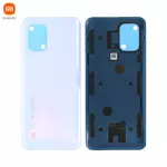 Cache Arrière Original Xiaomi Mi 10 Lite 5G 55050000601Q Blanc Celeste