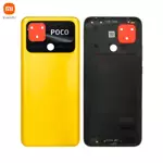 Cache Arrière Original Xiaomi Poco C40 55050001Y09T Jaune POCO