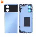 Cache Arrière Original Xiaomi Poco M4 5G 55050001ZD9X Bleu Intense