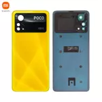Cache Arrière Original Xiaomi Poco X4 Pro 5G 5600060K6P00 Jaune POCO