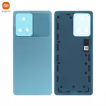 Cache Arrière Original Xiaomi Poco X5 Pro 5G 1610111000653A Bleu
