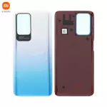 Cache Arrière Original Xiaomi Redmi 10/Redmi 10 2022 55050001899X 55050001KJ9X Bleu Mer