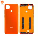 Cache Arrière Original Xiaomi Redmi 9C NFC 55050000ES2D Orange Solaire