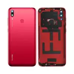 Cache Arrière Premium Huawei Y7 2019 Rouge Corail