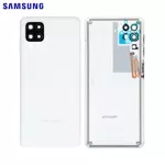Cache Arrière Samsung Galaxy A12 A125 GH82-24487B Blanc