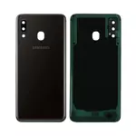Cache Arrière Samsung Galaxy A20 A205 Noir