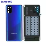 Cache Arrière Original Samsung Galaxy A31 A315 GH82-22338D Bleu Prismatique