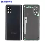 Cache Arrière Original Samsung Galaxy A51 5G A516 GH82-22938A Noir Prismatique
