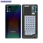 Cache Arrière Samsung Galaxy A51 A515 GH82-21653B Noir