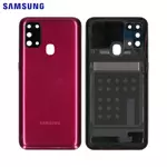 Cache Arrière Samsung Galaxy M31 M315 GH82-22412B Rouge