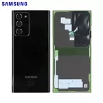 Cache Arrière Samsung Galaxy Note 20 Ultra 5G N986/Galaxy Note 20 Ultra N985 GH82-23281A Noir Mystique
