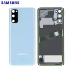 Cache Arrière Samsung Galaxy S20 G980/Galaxy S20 5G G981 GH82-22068D Bleu