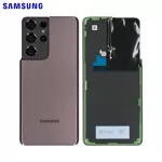 Cache Arrière Original Samsung Galaxy S21 Ultra 5G G998 GH82-24499E Phantom Brown