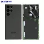 Cache Arrière Samsung Galaxy S22 Ultra S908 GH82-27457A/GH82-27458A Noir