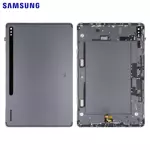 Cache Arrière Original Samsung Galaxy Tab S7 Plus Wi-Fi T970 GH96-13787A Noir Mystique