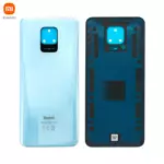 Cache Arrière Original Xiaomi Redmi Note 9S 550500005G1L Blanc Glacial