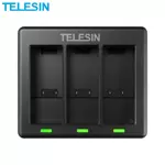 Chargeur Batterie TELESIN GP-BCG-902 pour GoPro 11, 10 & 9 (3 Slots)
