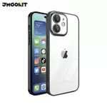 Coque de Protection Crystal Glass JMGOKIT pour Apple iPhone 12 Noir