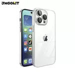 Coque de Protection Crystal Glass JMGOKIT pour Apple iPhone 12 Pro Argent
