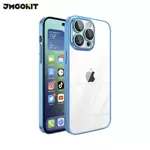 Coque de Protection Crystal Glass JMGOKIT pour Apple iPhone 12 Pro Max Bleu