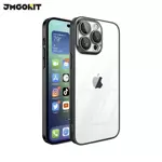 Coque de Protection Crystal Glass JMGOKIT pour Apple iPhone 12 Pro Noir