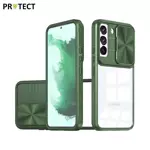 Coque de Protection IE027 PROTECT pour Samsung Galaxy S21 FE G990 Vert Foncé