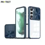 Coque de Protection IE027 PROTECT pour Samsung Galaxy S23 Plus 5G S916 Bleu Marine