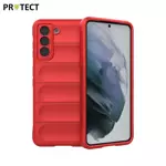 Coque de Protection IX008 PROTECT pour Samsung Galaxy S21 5G G991 Rouge