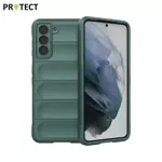 Coque de Protection IX008 PROTECT pour Samsung Galaxy S21 5G G991 Vert Foncé