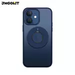 Coque de Protection King JMGOKIT pour Apple iPhone 12 MagSafe Bleu Marine