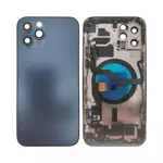 Coque De Réparation Complète Apple iPhone 12 Pro Bleu Pacifique