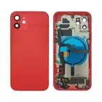 Coque De Réparation Complète Apple iPhone 12 Rouge
