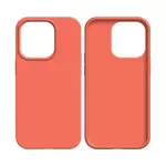 Coque Silicone Compatible pour Apple iPhone 11 Orange
